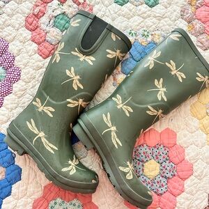 Dragonfly Rain Boots size 7